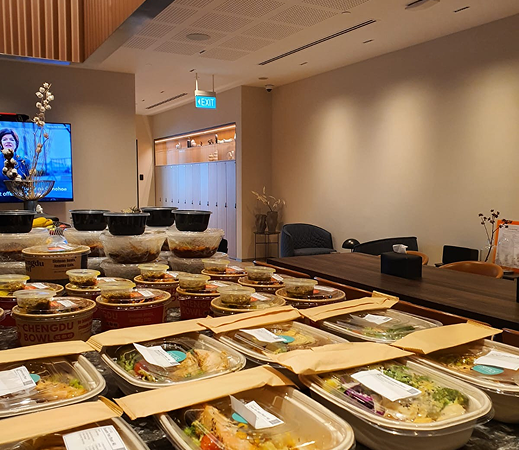 Meeting Catering Table